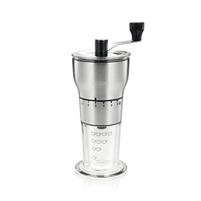 Immagine di Tescoma 428802 GrandChef Macinacaffè, Acciaio Inossidabile, Argento, 22.5 cm