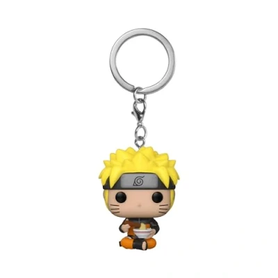 Immagine di Funko Pop! Keychain: Naruto Uzumaki With Noodles Mini Figura in Vinile da Collezione Novità Portachiavi Riempitivi per Calze Idea Regalo Merchandising Ufficiale Anime Fans