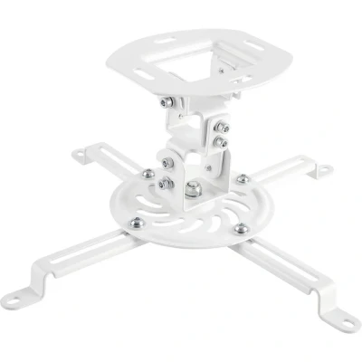 Immagine di Reflecta Prometheus Supporto a soffitto per proiettore Montaggio soffitto, Ruotabile, Inclinabile Distanza dal soffitto/terra (max.): 150 mm Bianco