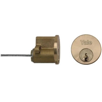 Immagine di Yale Locks P1109 Cilindro per porta, con 2 chiavi, in cromo satinato