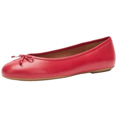 Immagine di Geox D Palmaria H, Balletto Piatto Donna, Colore: Rosso, 37 EU