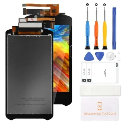 Immagine di Schermo LCD per Zebra TC52 TC57 Sostituzione Diaply Touch Screen Digitalizzatore Assembly Parti di Riparazione con Strumenti(Nero)…