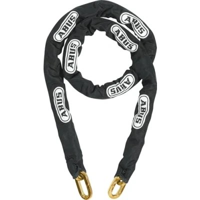 Immagine di ABUS catena 10KS per moto di 10 mm spessore in acciaio temprato abbinabile a lucchetti lunghezza 170 cm