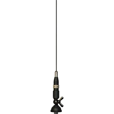 Immagine di Sirio Antenne SNAKE 27 BLACK, Antenna CB Veicolare, Frequenza 26.5 27.4MHz, Base NE, Potenza Massima 40W Short Time, Stilo Inox Nero, Inclinabile 180, Altezza 0,95mt, cavo 4mt in dotazione