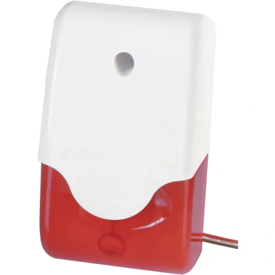 Immagine di ABUS SG1681 Sirena con lampeggiante 100 dB Rosso Ambiente interno, esterno 12 V/DC