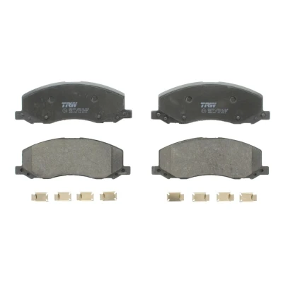 Immagine di TRW GDB1781 Kit pastiglie freno con segnalatore acustico usura accessori OPEL: Insignia A Sports Tourer, Sedan, Hatchback