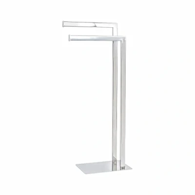 Immagine di METAFORM Piantana Porta Asciugamani Lucido in Acciaio Inox Aisi 304 MOD. Zeus