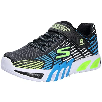 Immagine di Skechers Flex glow Elite, Sneaker Bambini e ragazzi, Black B, 21 EU