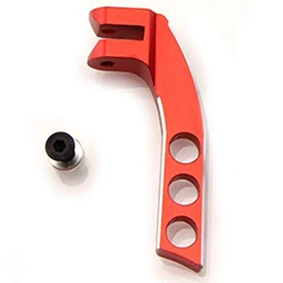 Immagine di WOVELOT Regolatore Bilanciamento Cinghia Tracolla Trasmettitore Un 4 Fori nel Metallo per Telecomando Radiolink Frsky X9D RC, Rosso Orizzontale