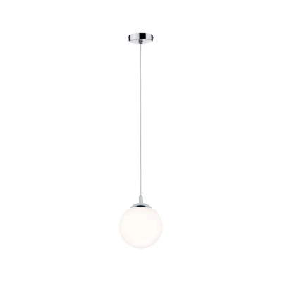 Immagine di Paulmann Globe 70895 Lampada a sospensione LED (monocolore) E27 20 W Cromo, Satinato
