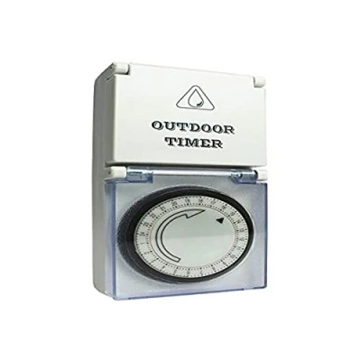 Immagine di AS Schwabe 24031 Timer a spina analogico Giornaliero 3500 W IP44