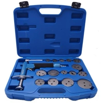 Immagine di GrecoShop Arretratore ad Aria Compressa/Pneumatico per Pistoncini Freni/Freno a Disco con 15 Adattatori