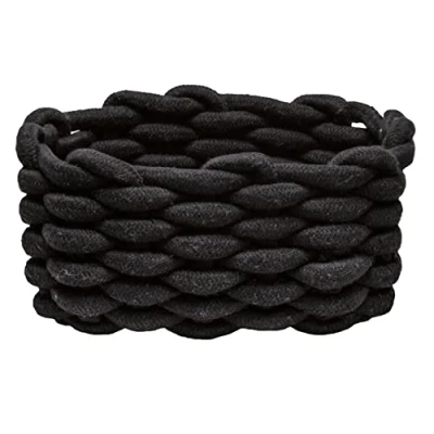 Immagine di Kleine Wolke Cesto Nero Lunghezza 14 cm Larghezza 19 Altezza 10