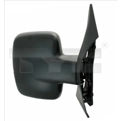 Immagine di specchio retrovisore esterno Tyc 321 0043 Dx nero convesso, per a regolazione manuale MERCEDES BENZ: Vito Van, Bus