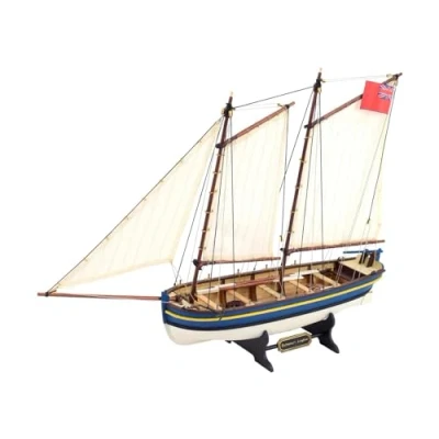 Immagine di Artesanía Latina Modellino di Nave in Legno Barca Capitano, HMS Endeavour Modello 19005, Scala 1:50 Modelli da Assemblare Livello Principiante