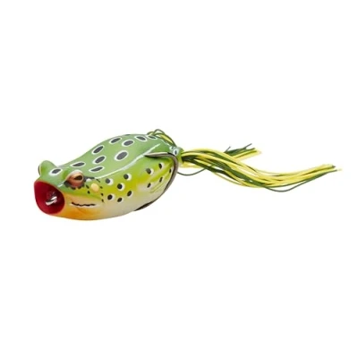 Immagine di Savage Gear Esca per superficie 5,5 cm, 15 g, Hop Popper Frog Floating, colore: nero