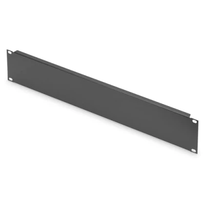 Immagine di Digitus DN 19 BPN 02 SW pollici Pannello cieco per armadio rack 2 U Nero (RAL 9005)