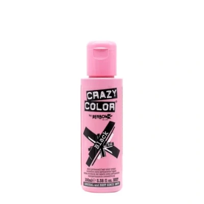Immagine di Renbow Crazy Color No.30 Black Semi Permanent Cream 100ml