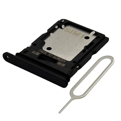 Immagine di MMOBIEL Doppio Vassoio Carta SIM Compatibile con Xiaomi Redmi Note 11 Pro / 5G 6.67 inch 2022 Porta Scheda Incl il pin della Grigio grafite