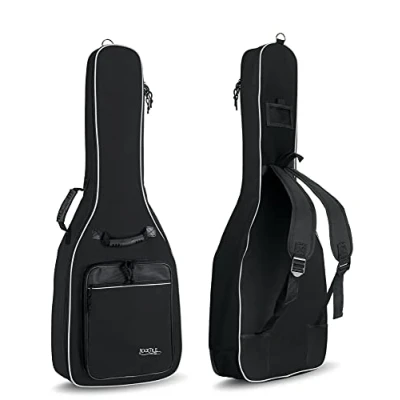 Immagine di Rocktile Custodia semirigida per chitarra 3/4 e 7/8 con spallacci colore nero