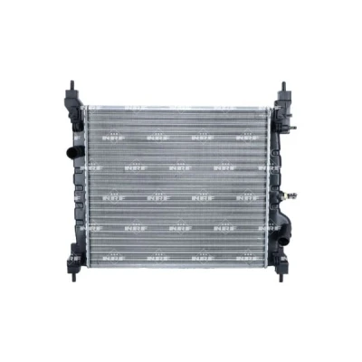 Immagine di NRF 53195A Radiatore motore Alluminio 450 396 18 Alette di raffreddamento montate meccanicamente CHEVROLET: Spark