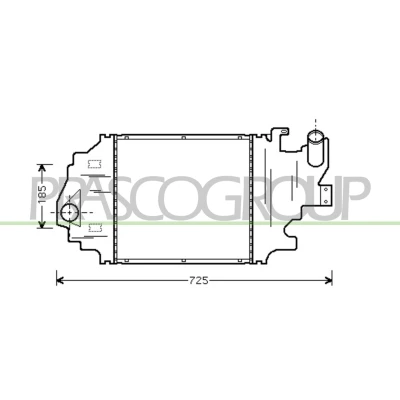 Immagine di PRASCO RN322N001 Intercooler