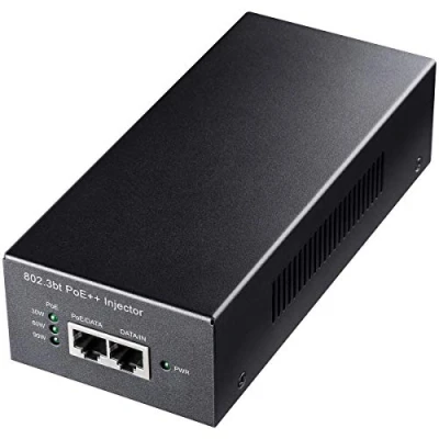 Immagine di Cudy POE400 90W Gigabit Ultra Potenza Alimentatore PoE++, PoE++ Injector, 48V 56V/ Max 90W, 10/100/1000Mbps RJ 45, IEEE 802.3af / 802.3at 802.3bt Compatibile, Fino a 100 Metri, adattatore PoE