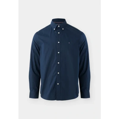 Immagine di Tommy Hilfiger CORE FLEX Solid Shirt Camicia, Uomo, Taglia: XS, Desert sky
