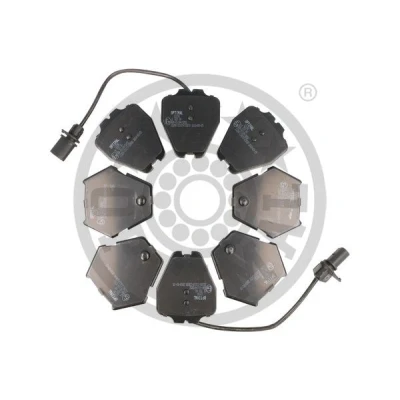 Immagine di OPTIMAL BP 12158 Kit pastiglie freno Assale anteriore Con contatto segnalazione usura AUDI: A6 C5 Avant, A4 B5 Sedan, Avant