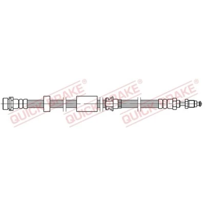 Immagine di QUICK BRAKE 32.800 Tubi Freno 407mm M10x1 con filettatura interna, esterna MAZDA: 3 Hatchback