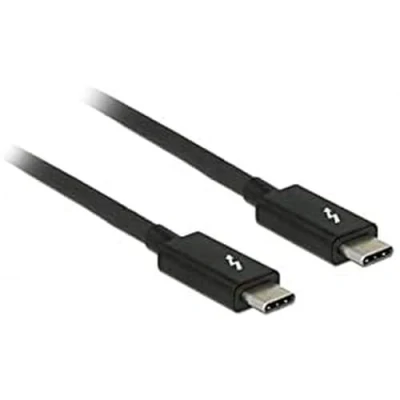Immagine di Delock USB Cavo Thunderbolt™ Spina (USB C®), C®) 1.00 m Nero 84845