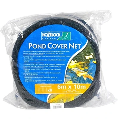 Immagine di Hozelock Pond Copre reti Rete Stagno Extra Large, Nero, 6 x 10 Metri
