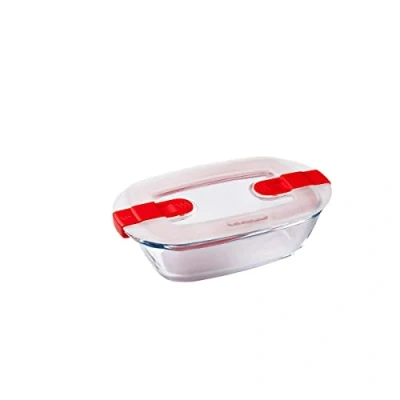 Immagine di Pyrex Barattolo Cook&amp;Heat, vetro, trasparente, 17 x 10 6 cm 0,4 litri, 1 pezzo