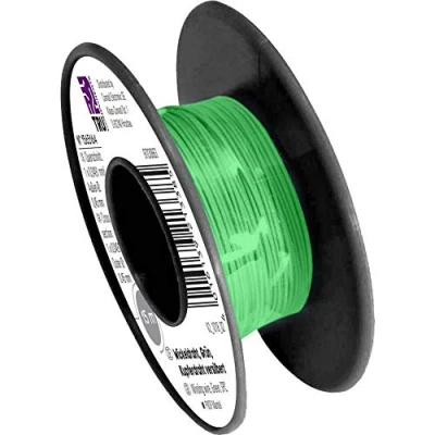 Immagine di TRU COMPONENTS 1565164 Cavo per avvolgimenti Wire Wrap 1 x 0.05 mm² Verde 15 m
