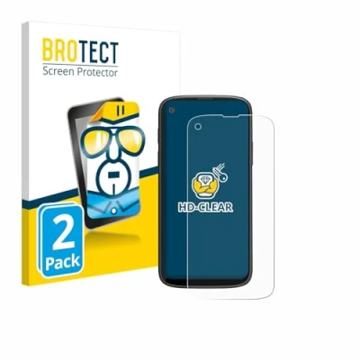 Immagine di brotect Pellicola Protettiva per Unihertz Jelly Max Protezione Schermo (2 Pezzi) [Trasparente, Anti Impronte]