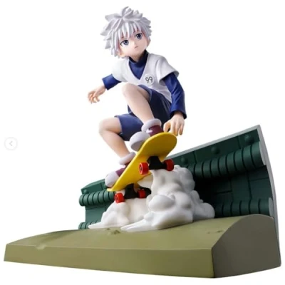 Immagine di Banpresto Killua Hunterxhunter Saga speciale memorabile 14 cm BP89810P multicolore statuetta da collezione ideale per i fan degli anime