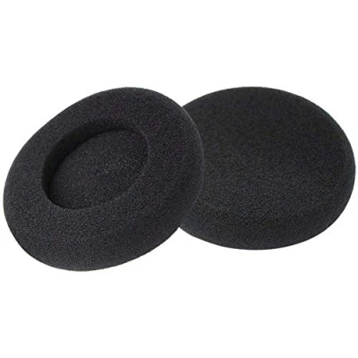 Immagine di 2 cuscinetti di ricambio per cuffie GRADO SR60/SR80/SR125/SR225/M1/M2, colore: nero