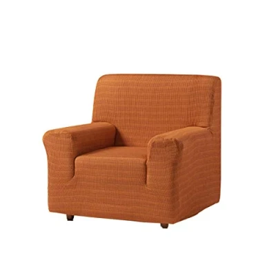 Immagine di Zebra Textil Vega Copridivano Elasticizzato, Tessuto, Arancione, 1 Posto
