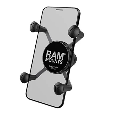 Immagine di Mascherina Cradle (culla) UNIVERSALE RAM HOL UN7BU X Grip � con attacco ad ics per tutti i tipi di CELLULARI