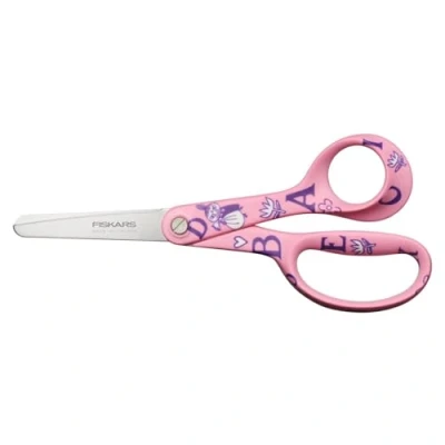 Immagine di Fiskars X Moomin Forbici Per Bambini con Design dei Mumin, Destrimani, Lunghezza: 13 cm, Lame Sicure in Acciaio Inox, Piccola Mi, 1071496