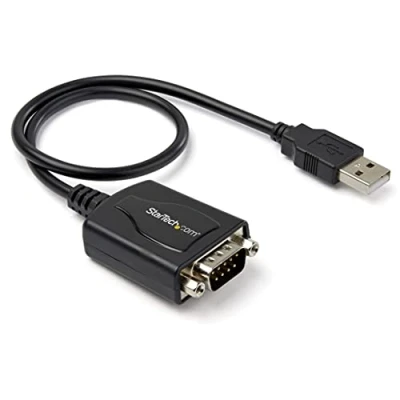 Immagine di StarTech.com Cavo Adattatore USB 2.0 a Seriale RS232 DB9 con interfaccia COM, professionale / ad 1 porta