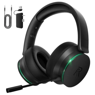 Immagine di Gvyugke Gaming cuffie per Xbox Series XS, One, PS5, PC, Bluetooth con microfono wireless