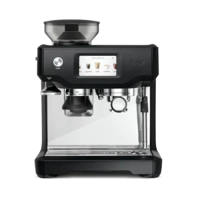 Immagine di Sage The Barista Touch Pressatura Manuale Macchina Da Caffè In Chicchi Con Montalatte, Tartufo Nero