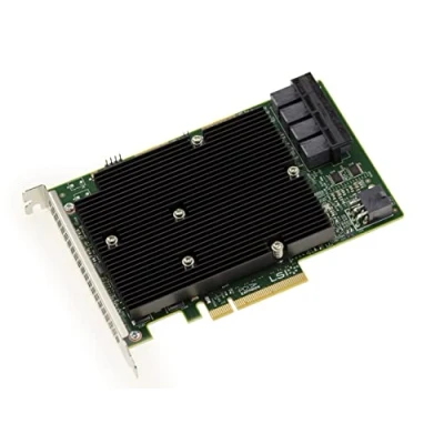 Immagine di KALEA INFORMATIQUE Scheda Controller LSI OEM 9300 16i PCIe 3.0 SAS + SATA 12 GB 16 Porte Interne SAS9300 03 25600 01B
