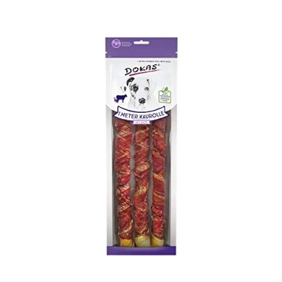 Immagine di Bastoncini Dokas 1 m Snack per cane Set %: 3 x 315 g Anatra