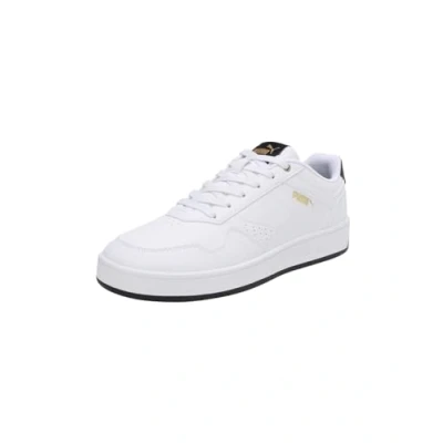 Immagine di PUMA Classica Corte, Scarpe da Ginnastica Uomo, Bianco Nero Oro, 44 EU