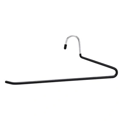 Immagine di Amazon Basics Grucce per pantaloni, con estremità aperta, confezione da 10, Cromate