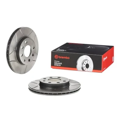 Immagine di BREMBO MAX LINE 09.8635.75 Disco freno 240 20 4 intagliato, ventilazione interna rivestito con bulloni/viti OPEL: Corsa C Hatchback, С Van