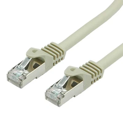Immagine di Value 21.99.0853 RJ45 cavo di rete, patch CAT 6A/7 S/FTP 3.00 m Grigio doppia schermatura 1 pz.