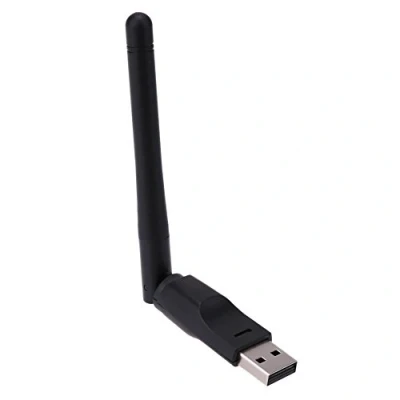 Immagine di 1Pc 150Mbps Mini USB WiFi Adattatore 2Dbi Antenna Ricevitore Wi Fi, Scheda di rete wireless Ethernet